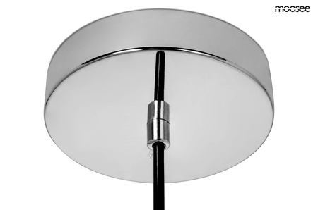 MOOSEE zestaw 2 lamp wiszących DISCO      srebrny