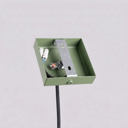 Lampa wisząca PASTELO 1 szałwiowa