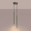 Lampa wisząca ARCHE 2P zielona oliwka