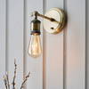 Hal Wall Light Antique Brass