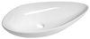 OVALI umywalka ceramiczna 74x38,5cm, biała