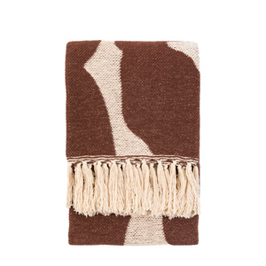 Alma Abstract Throw Chocolate 1300x1700mm