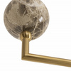MAXLIGHT P0633 LAMPA WISZĄCA NOVA GOLD 7L