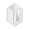 DRZWI WNĘKOWE SMART LIGHT GOLD 150x200 CZYSTE 8mm ACTIVE SHIELD