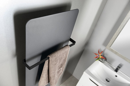 TABELLA wieszak na ręczniki 520mm, czarny mat