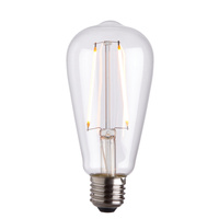 E27 LED Filament Pear 140x64mm Clear Glass ND