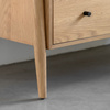 Hatfield 3 Drawer Chest Natural 1060x450x770mm