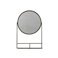 Lustro Emerson, czarne, 420 x 110 x 630 mm