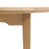Malvern Round Ext Dining Tble 1100/1550x1100x750mm