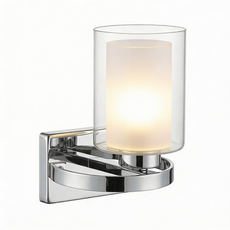 LAMPA ŚCIENNA KINKIET LOFT CHROMOWANY SANTINI W1