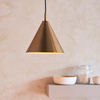 Cape Pendant Light Antique Brass