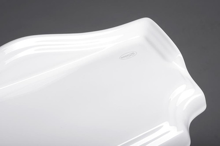 ANTIK Spłuczka do kompaktu WC z mechanizmem spłukującym, biały