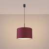 Lampa wisząca NEVIA burgund