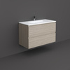 Zestaw JOY Umywalka & Szafka 100cm elm grey