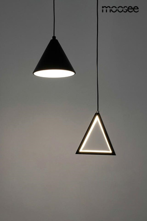MOOSEE lampa wisząca ACUSTICA czarna