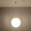 Lampa wisząca UGO 40 ochra czerwona