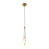 Lampa wisząca SUNBLAST - LED 20 cm, złota