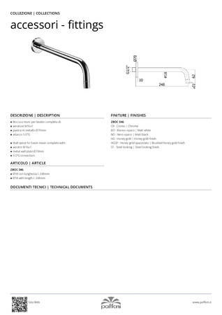 Wylewka 245mm Light-Wylewki