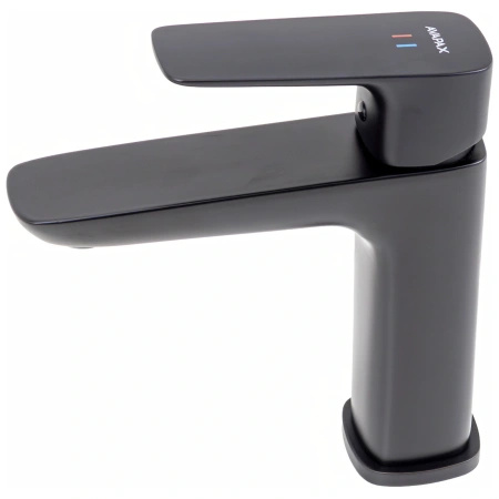 Bateria umywalkowa stojąca, czarna