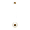 Lampa wisząca SUNBLAST - LED 20 cm, złota