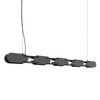 Lampa wisząca CHAIN 158 czarna LED 4000K