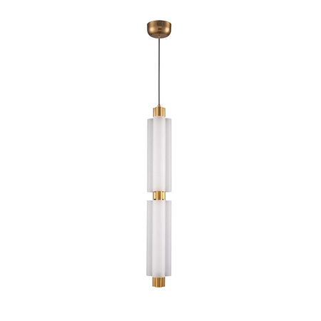 Lampa wisząca OSMO-2 LED złota 73 cm