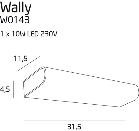 WALLY kinkiet