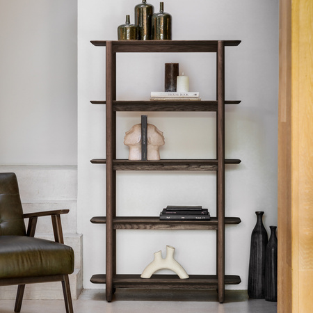 Hatfield Open Display Smoked 900x380x1570mm