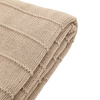 Florence Knit Throw Taupe 1300x1700mm