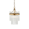 Marietta 1 Pendant Light Antique Brass