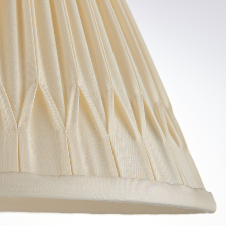 Chatsworth 1 Shade Light Ivory 250mm