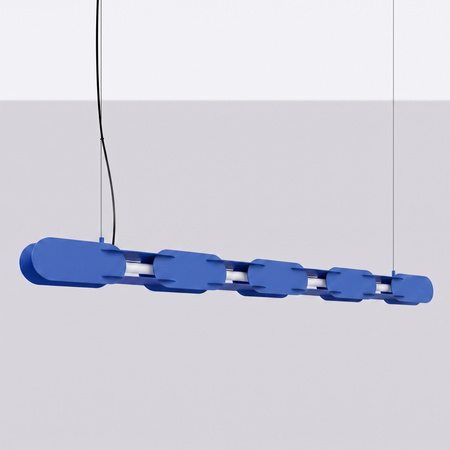 Lampa wisząca CHAIN 158 ultramaryna LED 4000K