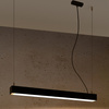 Lampa wisząca PINNE 67 czarna 3000K