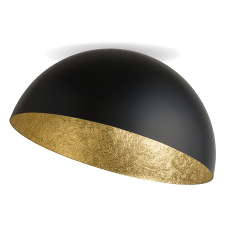 SFERA 35 plafon czarny/złoty