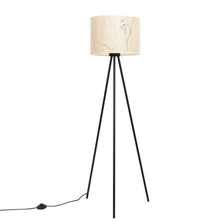 Lampa podłogowa NEVIA beżowy marmur