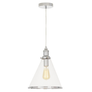 LAMPA WISZĄCA CHROMOWANA NOWOCZESN FEROLI