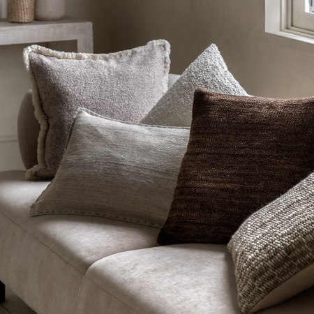 Ashdown Cushion Ivory 500x500mm