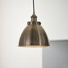 Franklin Pendant Light Antique Brass 400x1460mm