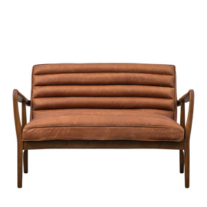 Sofa dwuosobowa Datsun Vintage Brown Leather
