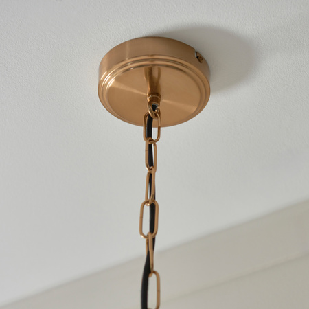 Ashcroft 1 Pendant Light Brushed Aged Brass