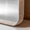 Helsinki Arch Leaner Mirror LimedOak 600x60x1600mm