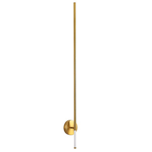 Lampa ścienna FRESCO LED złota 125 cm