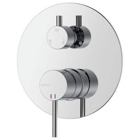 Zestaw prysznicowy podtynkowy trzyfunkcyjny