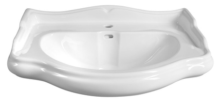 RETRO umywalka ceramiczna 73x54cm, biały