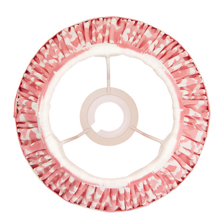Ikat Shade Coral Pink Fabric 145x118x200mm