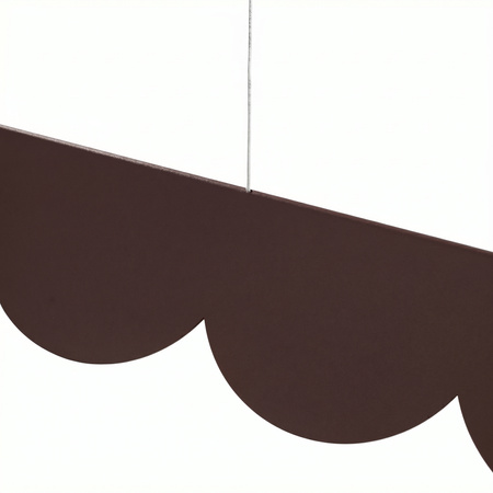Lampa wisząca BISCUIT 130 brązowa LED 4000K