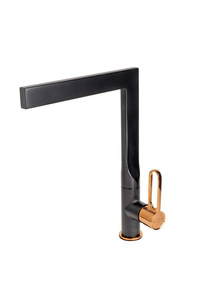 Bat. ZAFFIRO zlewozmywakowa, rose gold/black
