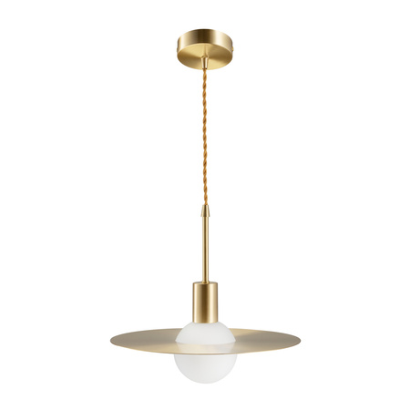 Lampa wisząca JUPITER złota 30 cm