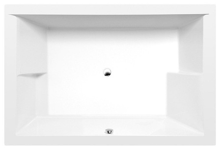 DUPLA wanna prostokątna ze stelażem 180x120x54cm, biała