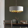 Highclere 8 Pendant Light Antique Brass 550-1730mm